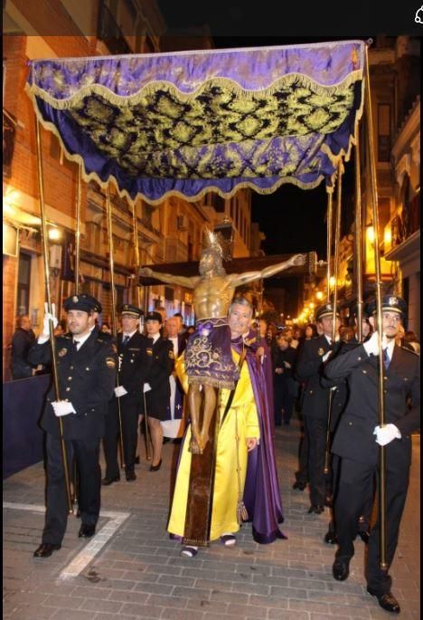 Procesión de la Hermandad del Cristo de los Afligidos.