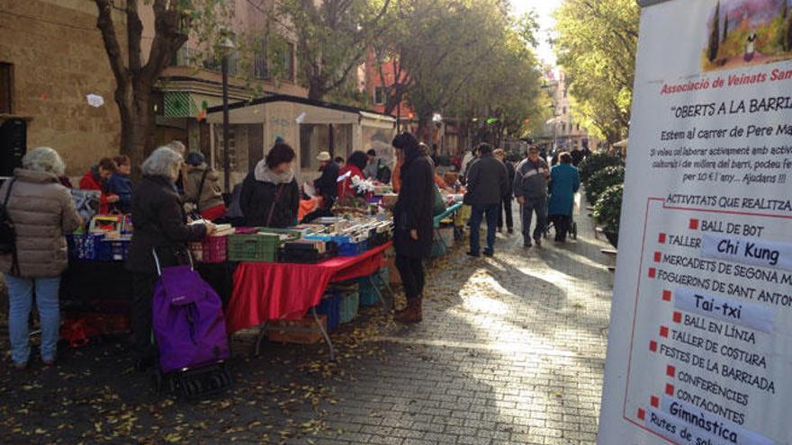 El mercadillo de Santa Pagesa.