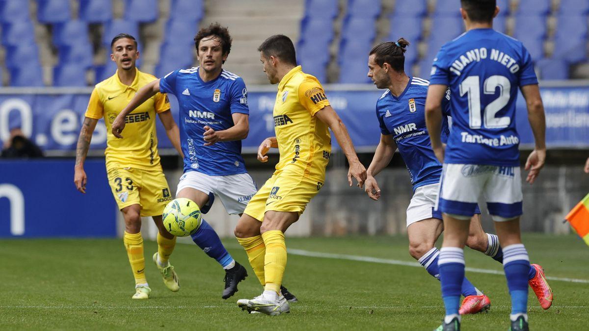 Las imágenes del Real Oviedo - Málaga CF