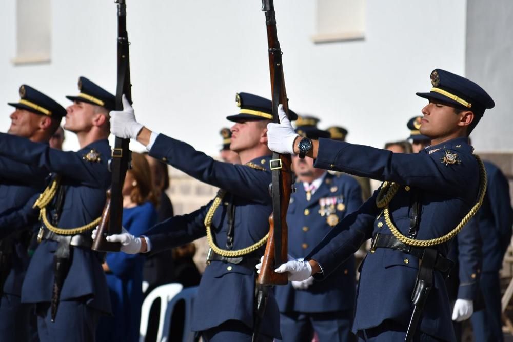 Acto de jura de bandera en la Academia General del Aire