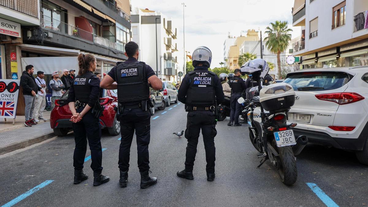Jaleo en ses Figueretes por una pelea