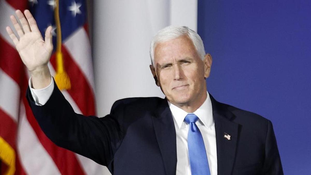 El exvicepresidente de Estados Unidos Mike Pence.