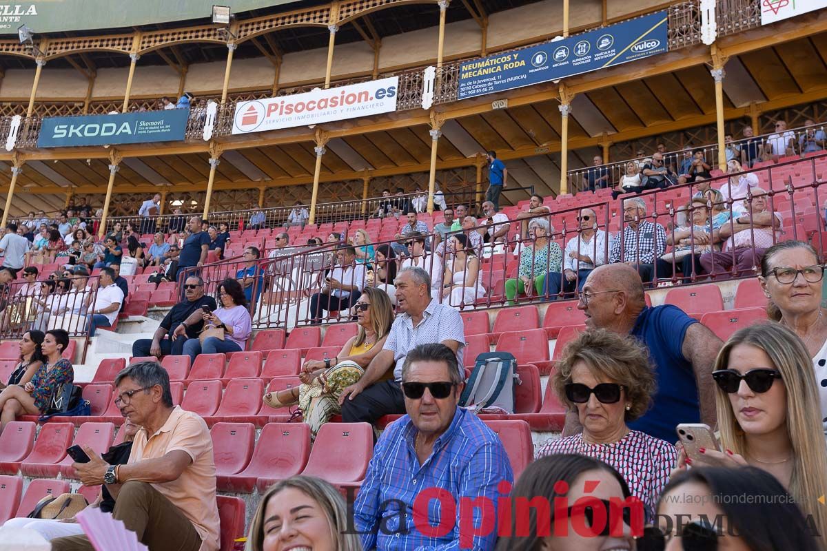 Así se ha vivido el ambiente en los tendidos en la primera corrida de la Feria de Murcia