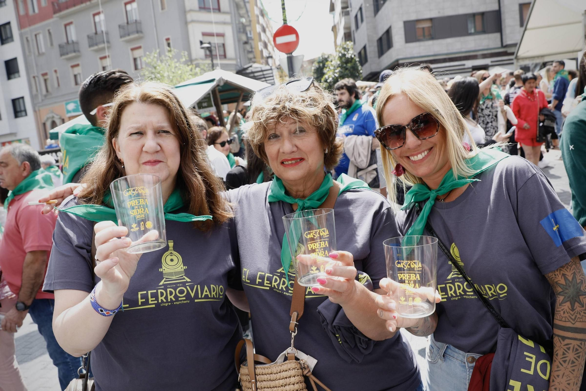 La gran fiesta de la sidra en Oviedo