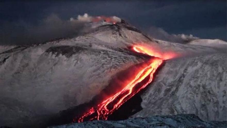 Nueva erupción del Etna