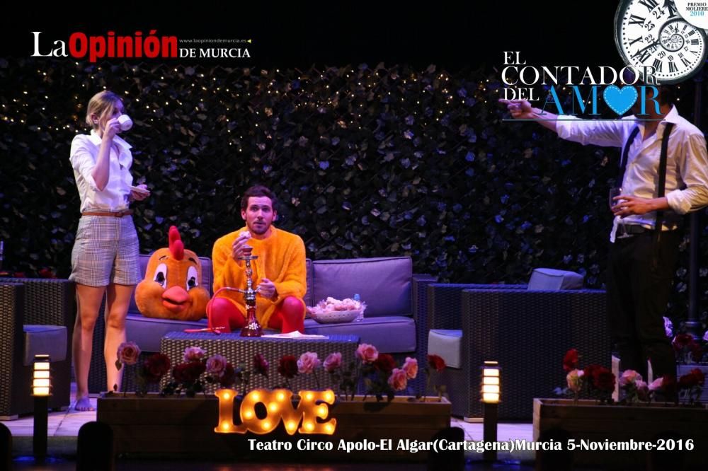 Obra de teatro "El contador del amor" en el Teatro