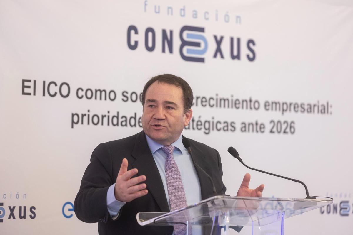 Manuel Illueca, presidente del ICO en el encuentro con la Fundación Conexus.
