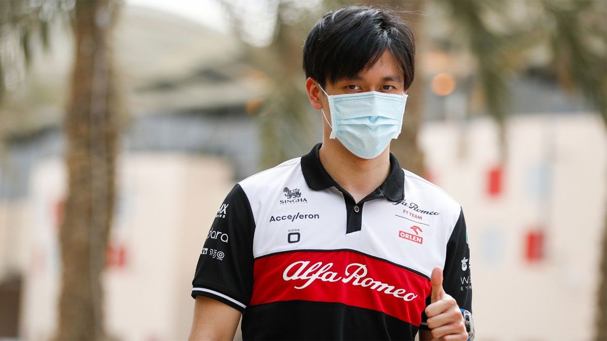 El chino Gyanyu Zhou es el único 'rookie' de la Fórmula 1 en 2022