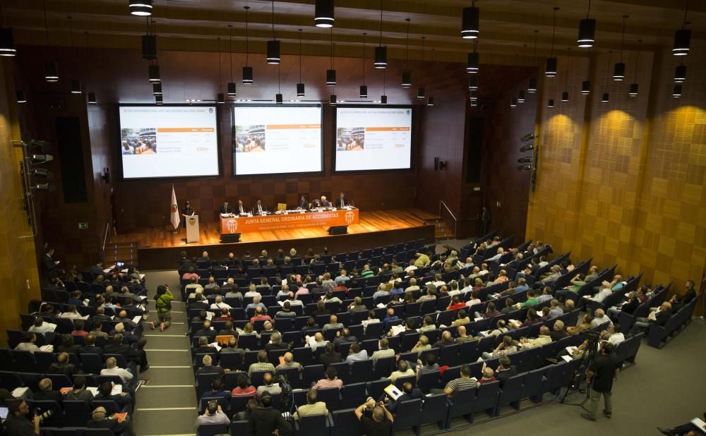 Asamblea general de accionistas del Valencia CF