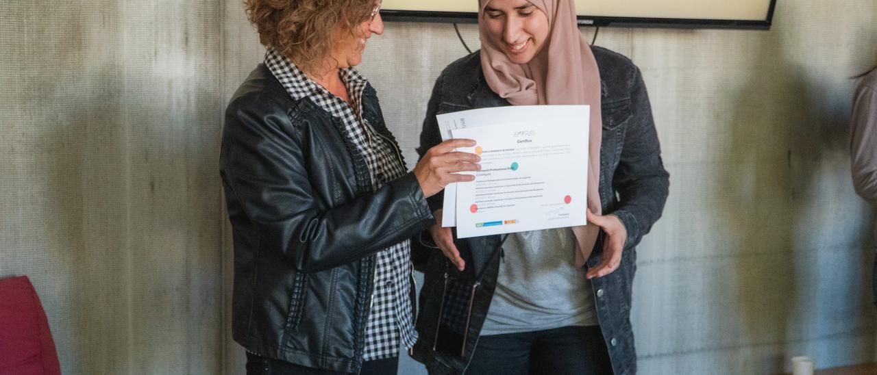 Un moment de la graduació que va tenir lloc el passat divendres