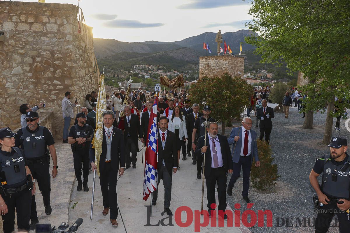 Fiestas de Caravaca: Procesión de regreso a la Basílica