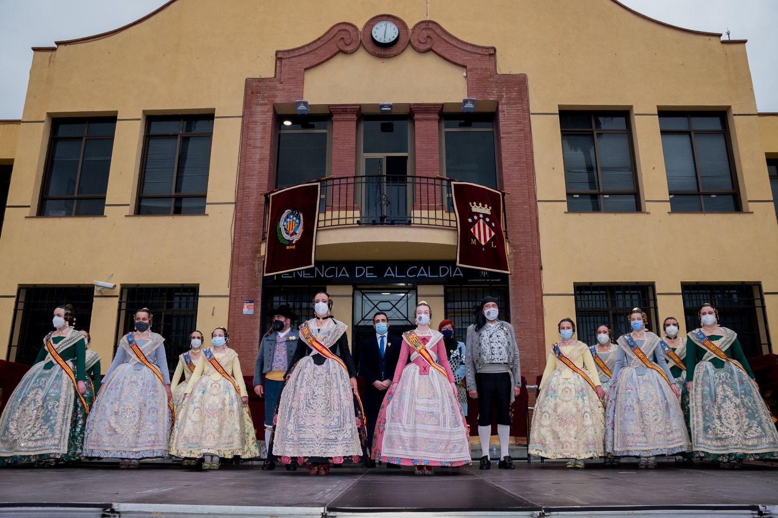 Crida, entrega de recompensas y pasodobles falleros en Sagunt.