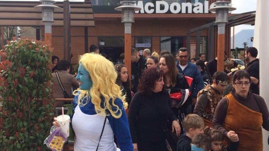 Una falsa alarma per fuita de gas obliga a evacuar el McDonald´s de la universitat