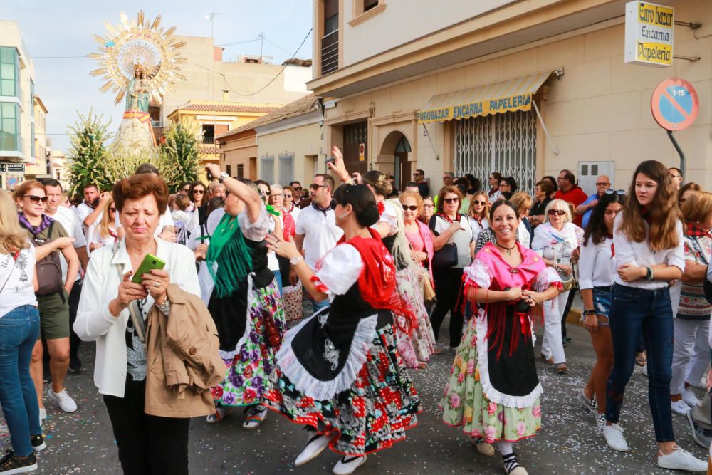 Benejúzar vive su día grande con la celebración de la festividad de la Virgen del Pilar