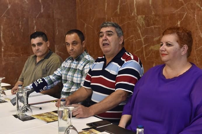 Presentación de la luchada homenaje al Pollo de ...