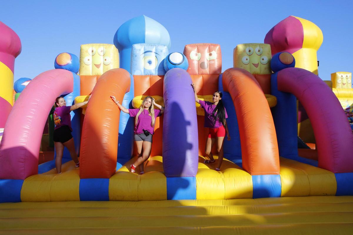 So sieht es im Mega Jump Park an der Playa de Palma aus So sieht es im Mega Jump Park an der Playa de Palma aus