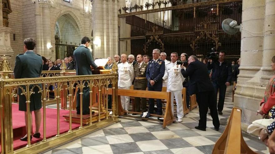 Los actos de la patrona de la Guardia Civil han comenzado con una misa