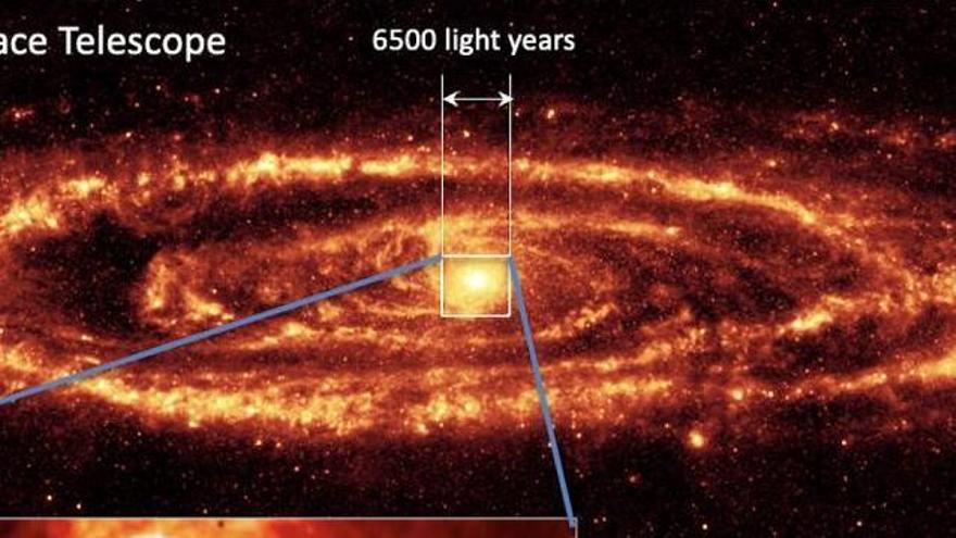 El agujero negro de nuestra galaxia está a dieta pero sigue engordando