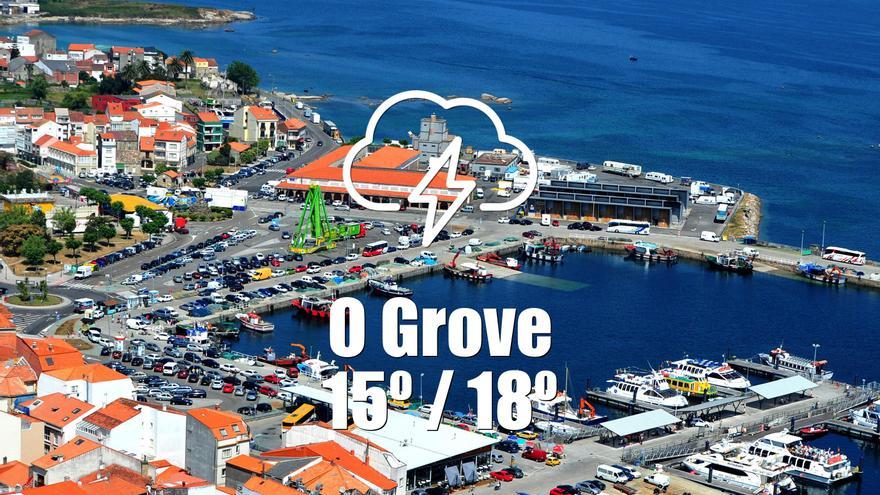 El tiempo en O Grove: previsión meteorológica para hoy, miércoles 12 de noviembre