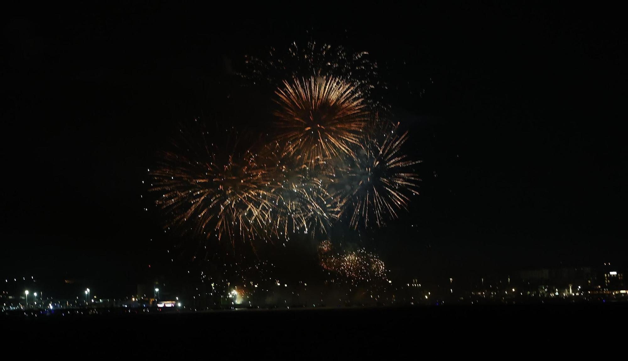 Así ha sido la última sesión de fuegos artificiales de las Hogueras de Alicante
