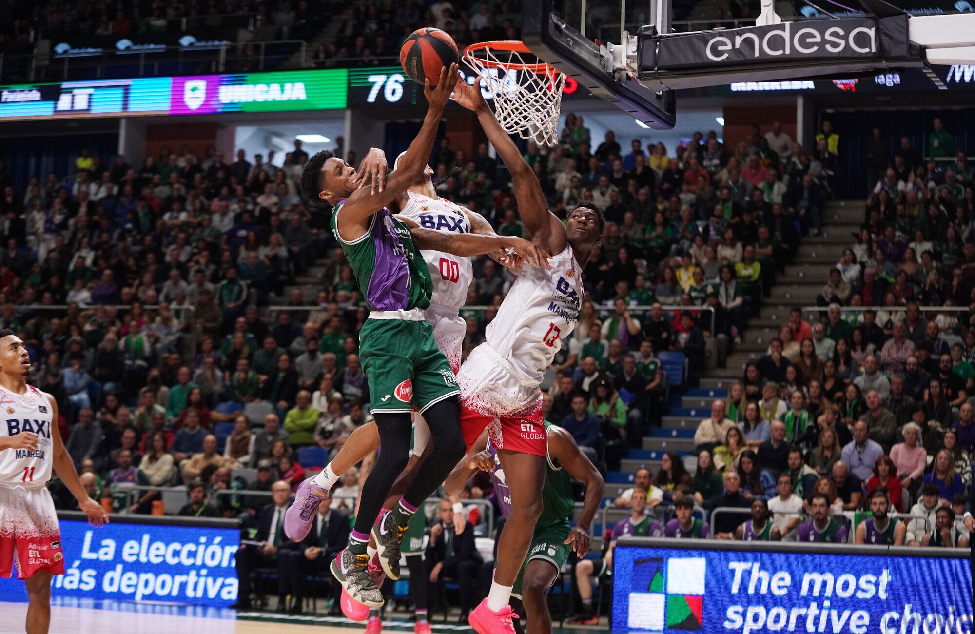 Totes les imatges del Unicaja - Baxi Manresa