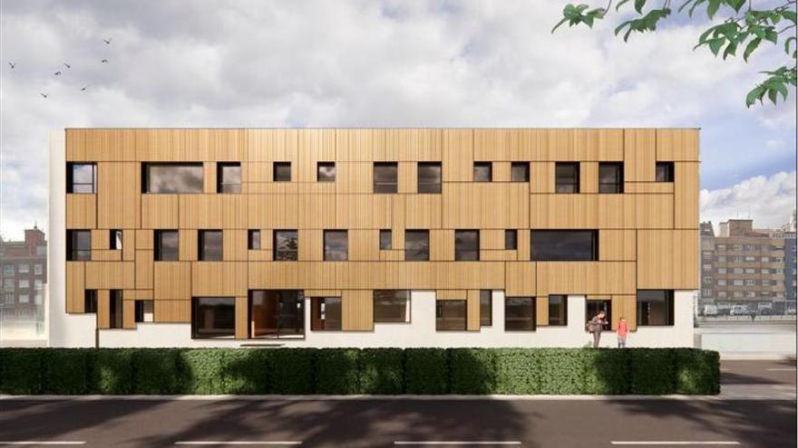 Así será el nuevo Albergue Covadonga de Gijón: luz natural, habitaciones con baño y un gran patio interior