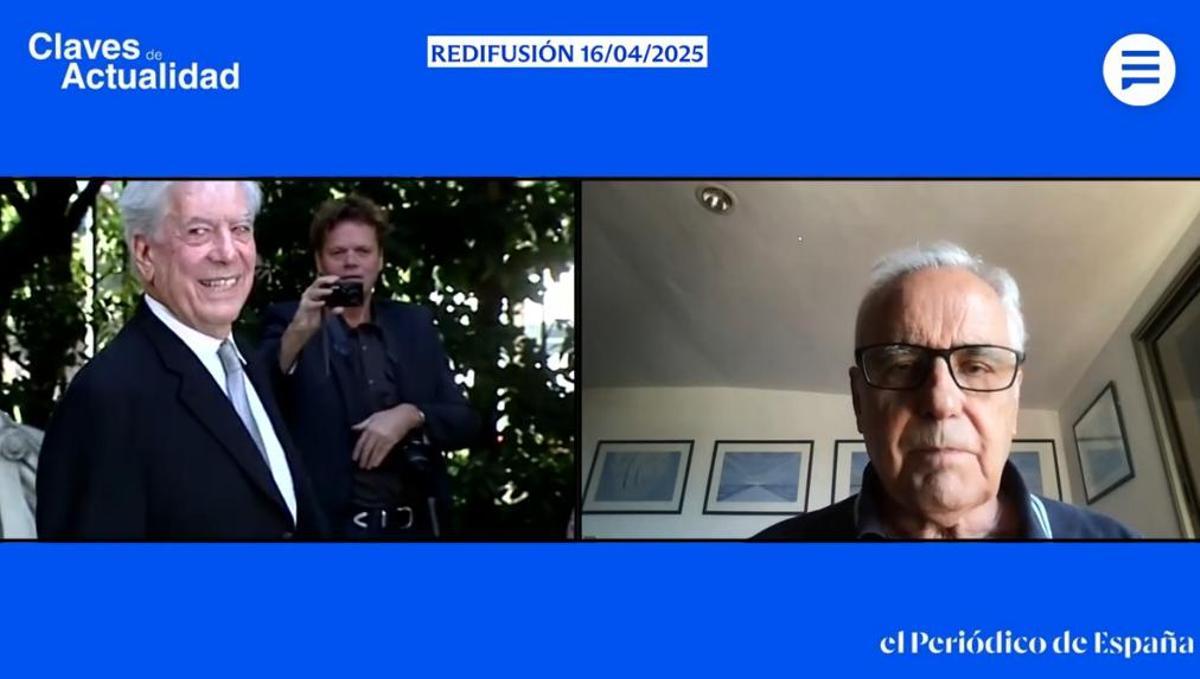 Juan Cruz analiza la figura y el legado del escritor Mario Vargas Llosa en ‘Claves de Actualidad’