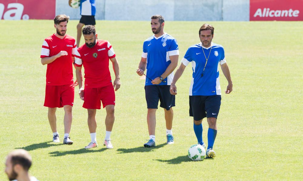 El Hércules realiza su último entrenamiento de la temporada