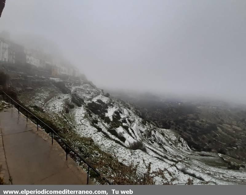 Nieve en el interior de Castellón