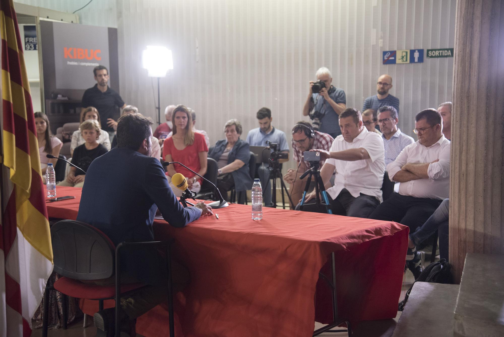 Acte de presentació de Jordi Serracanta com a nou president del Baxi