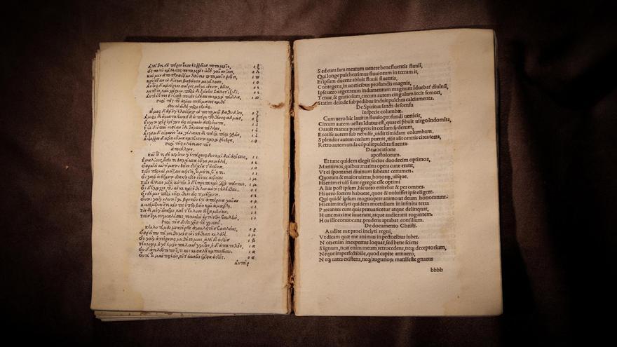 La Biblioteca Regional de Murcia expone una obra del ‘primer editor moderno’