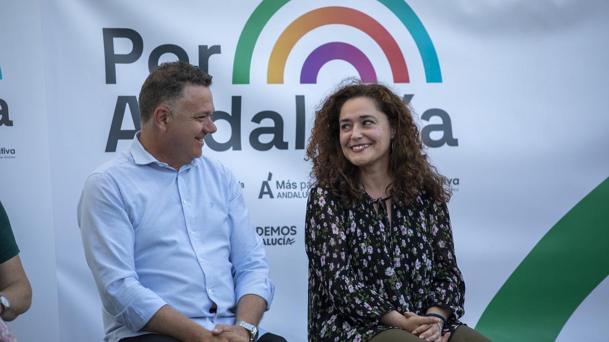 La candidata a la Presidencia de 'Por Andalucía', Inma Nieto.