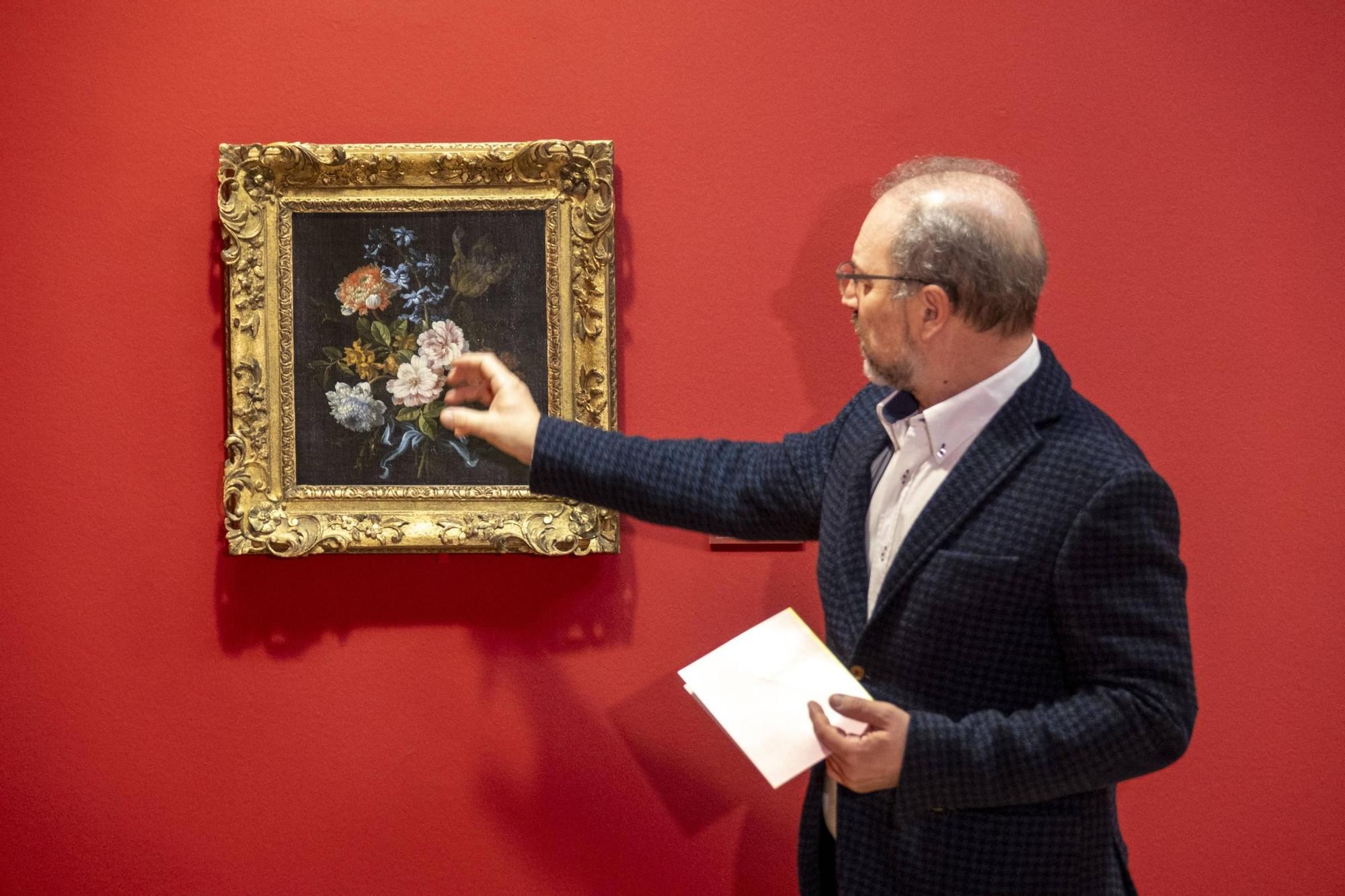 Dos ramos de flores de la baronesa Thyssen para disfrutar con todos los sentidos en el Bellas Artes