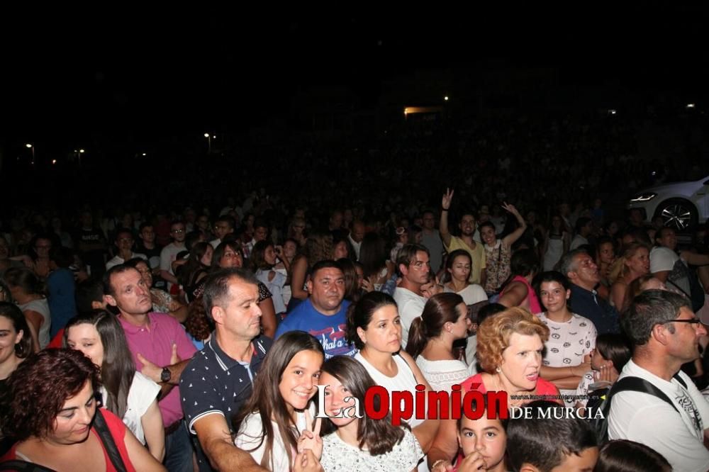 Paso por Águilas de la gira 'Déjate llevar'