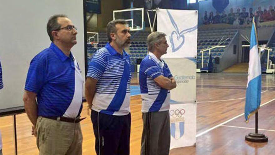 Dámaso y Fernández, en su presentación.