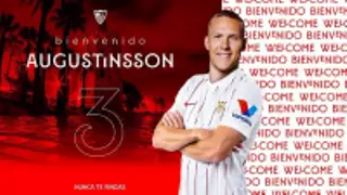 El Sevilla hace oficial el fichaje de Augustinsson