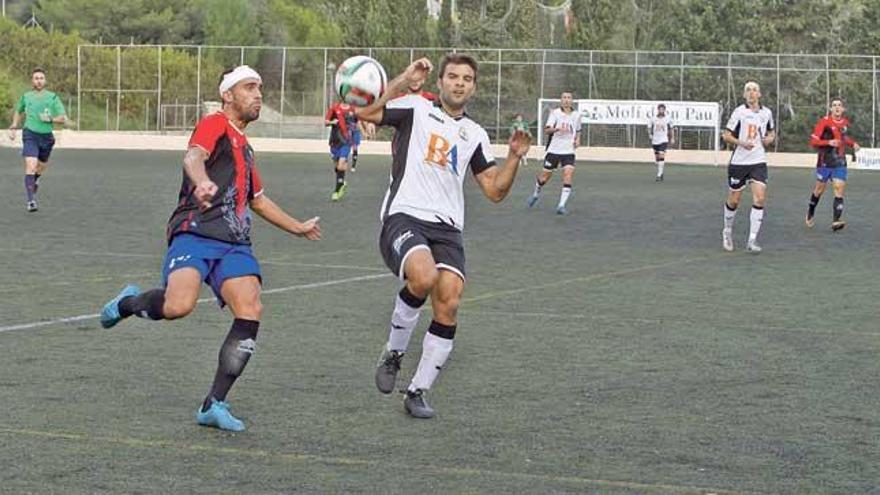 Imagen del duelo entre el Barça B y el Baleares.