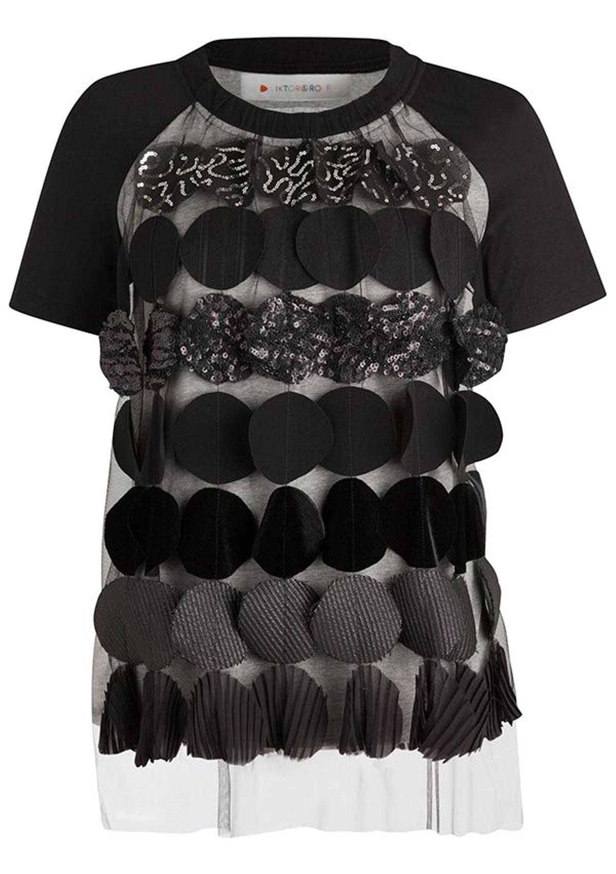 Camiseta negra de Viktor &amp; Rolf X Zalando