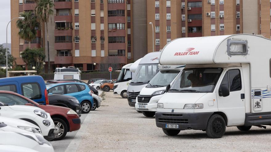 San Blas, un aparcamiento para autocaravanas por su proximidad al centro de Alicante