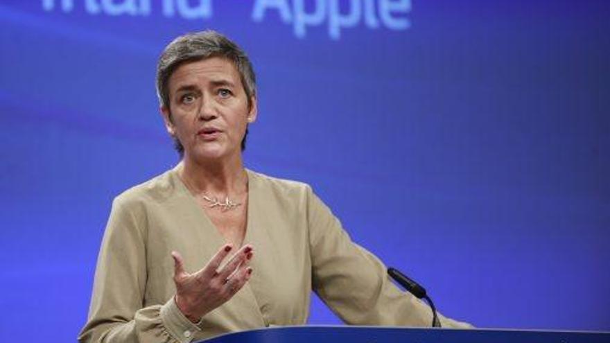 La comissària europea de Competència, Margrethe Vestager