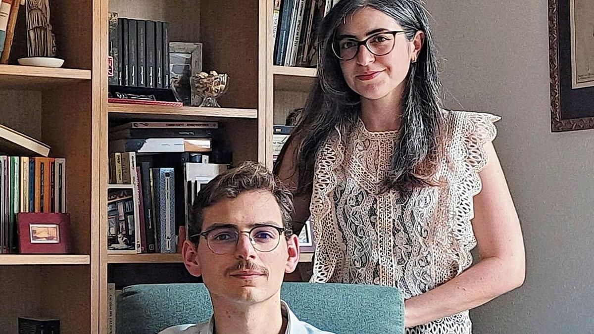 Daniel J. Rodríguez y María de los Llanos Carrillo, responsables de Adel Editores.