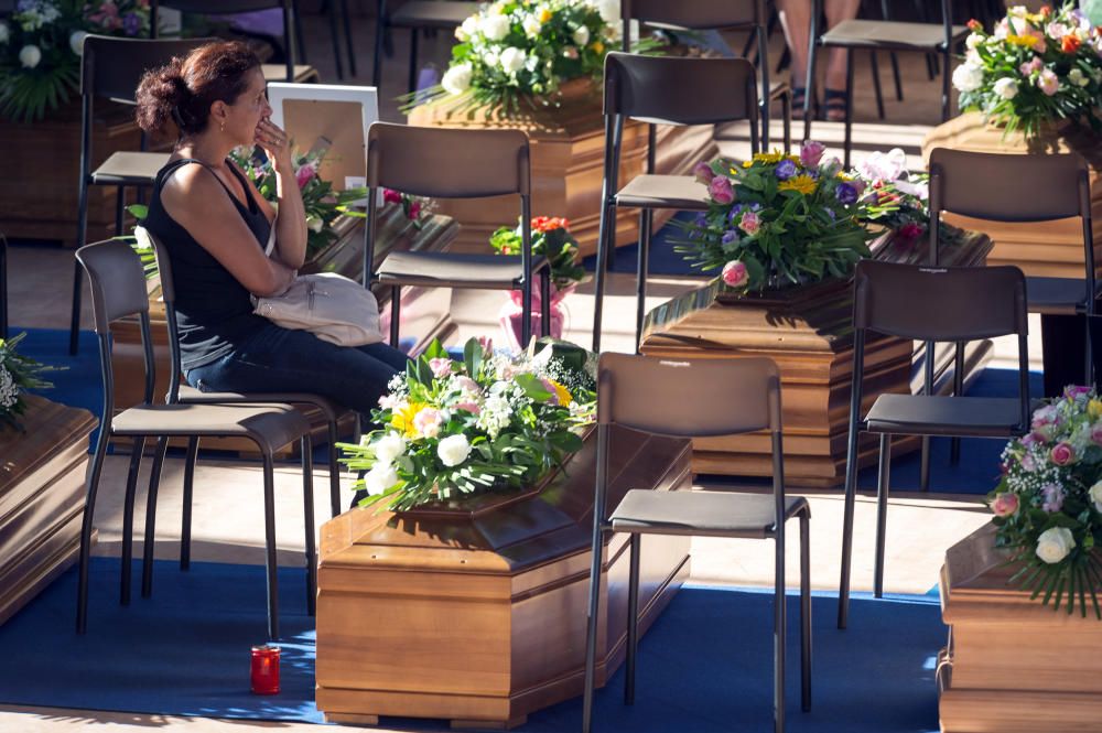 Funeral por las víctimas del terremoto de Italia