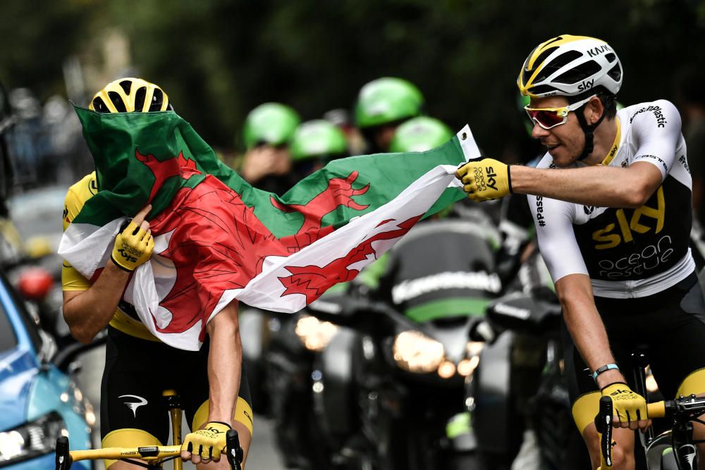 Geraint Thomas guanya el Tour de França