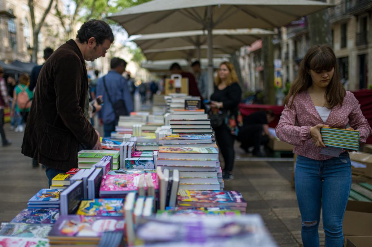 Sant Jordi de récord en Barcelona