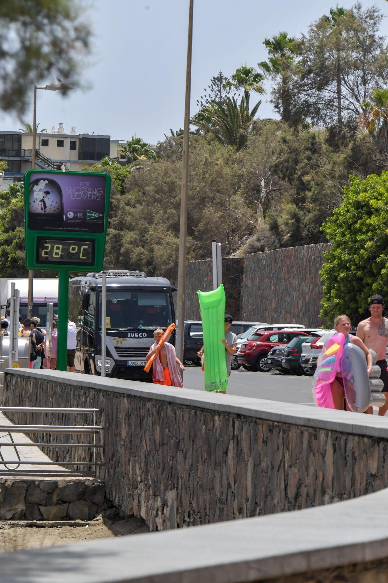 Ola de calor en Gran Canaria (16/07/2021)