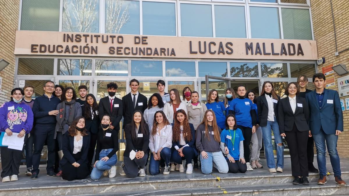 En el torneo han participado estudiantes de distintos institutos públicos de la provincia de Huesca.