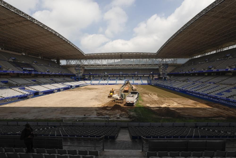 Obras en el Tartiere