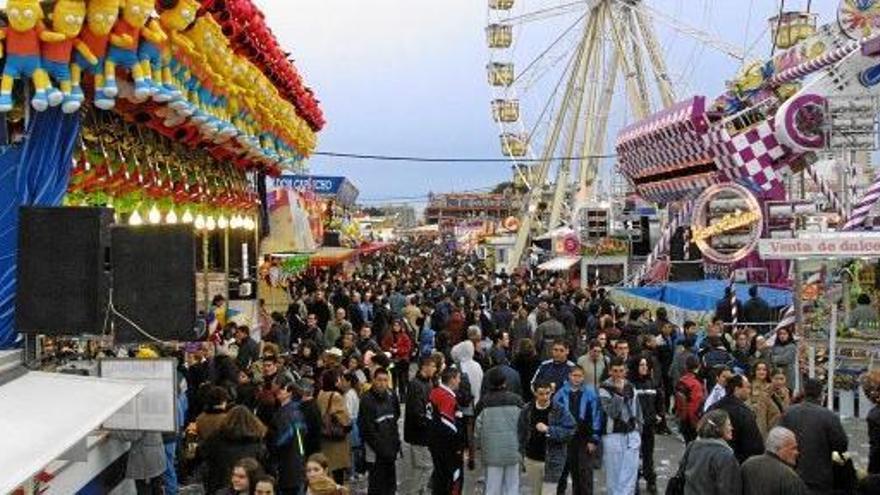 Aufgebaut sieht der Rummel dann so aus.