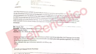 Uno de los correos clave del caso Montoro: "Hay que consensuar ante todo con C.M."