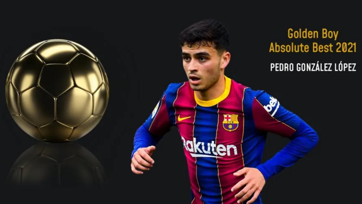 Pedri gana el Golden Boy 2021